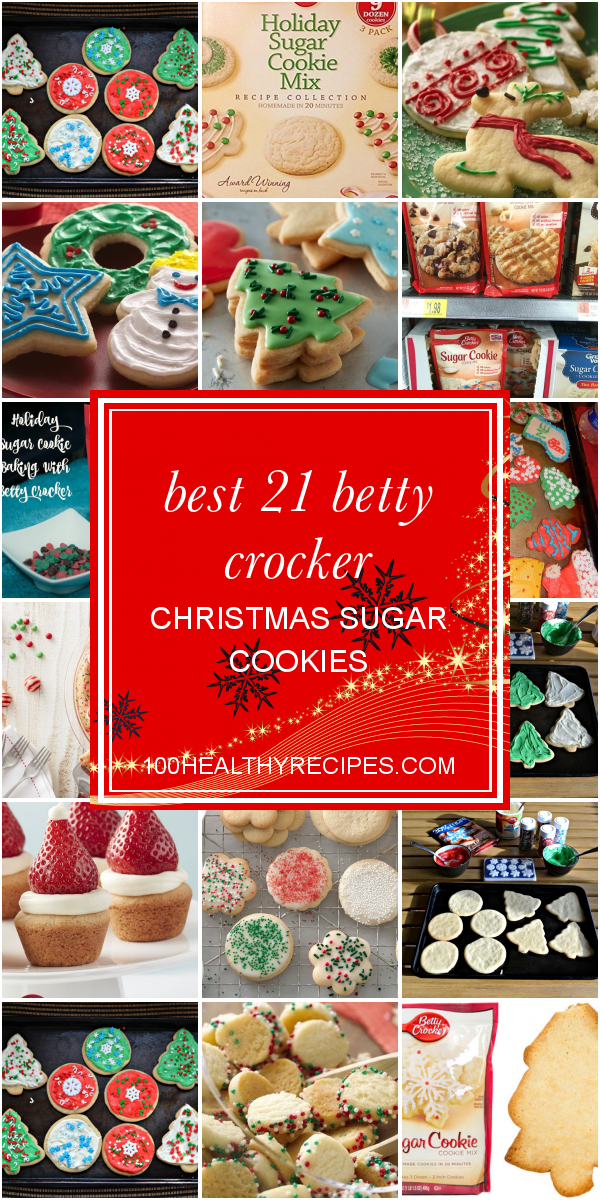 Betty Crocker 2021 Christmas Cookies - Merry Christmas 2021